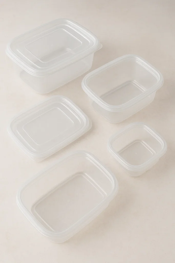 علب بلاستيك 