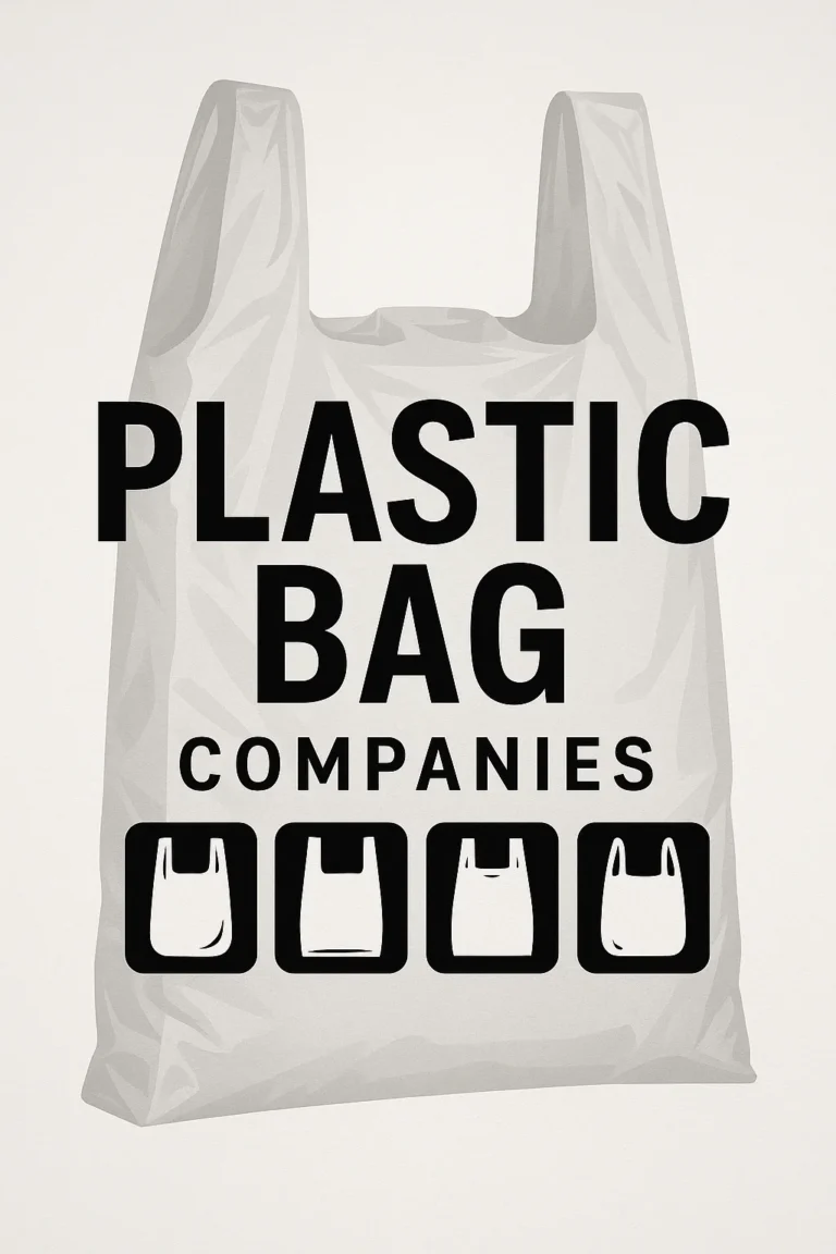 Plastic bag companies