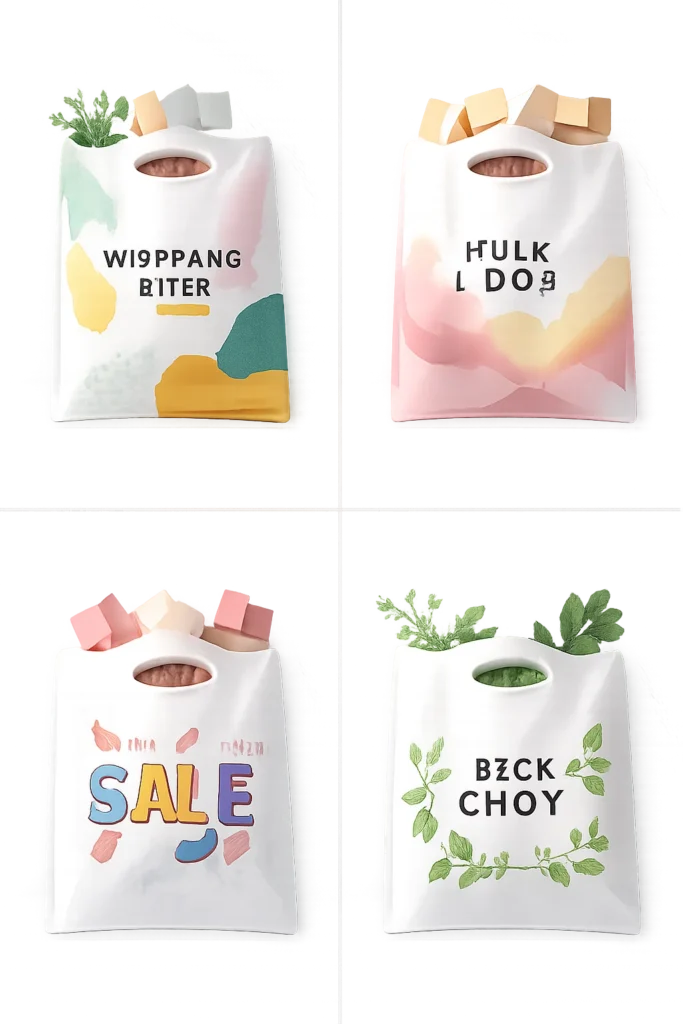 صور اكياس بلاستيك